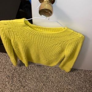 Yellow sweater